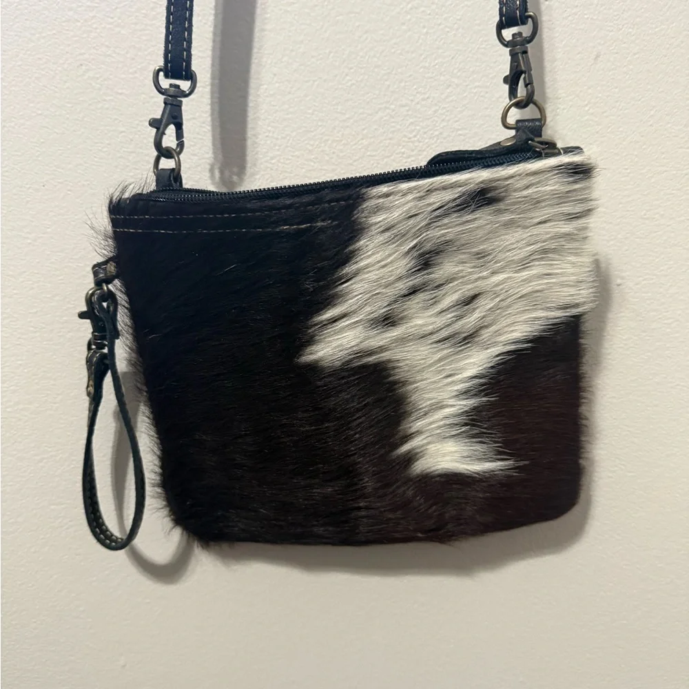 Myra Cowhide Crossbody - Picture 1 of 6